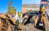 gropi cimitir slobozia escavator