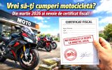 Pentru motocicliștii români, cumpărarea unei motociclete, mai ales pe piața second-hand, a fost până acum o procedură relativ simplă: te înțelegeai cu vânzătorul, semnai contractul de vânzare-cumpărare, iar apoi începeai formalitățile de înmatriculare.